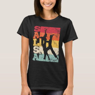 Salsa-Festival Vintage Lateinamerikanischer Tanz f T-Shirt