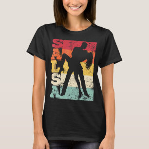 Salsa Festival Vintages Latino Dance für Salsero u T-Shirt