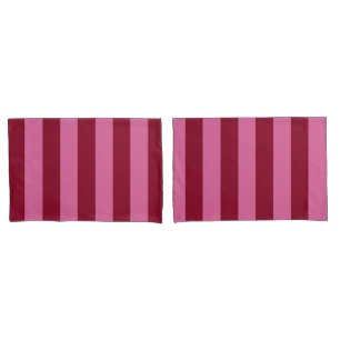 Salsa Flamingo Pink Stripe Kissenbezug