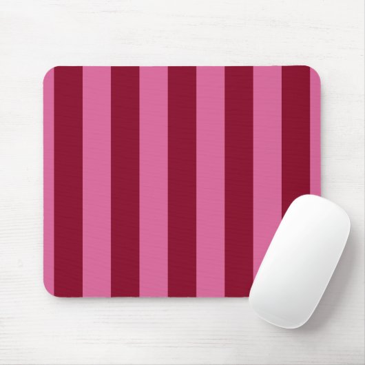 Salsa Flamingo Pink Stripe Mousepad (Mit Mouse)