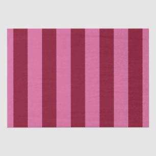 Salsa Flamingo Pink Stripe Seidenpapier