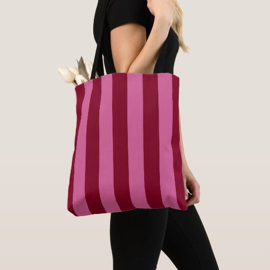 Salsa Flamingo Pink Stripe Tasche (Von Nahem)