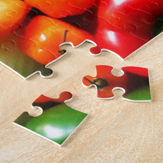 Salsa Gemüse, Tomaten, Paprikaschoten, Zwiebeln Puzzle (Seite)