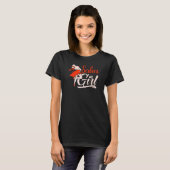 Salsa Girl Dancing Latin Dancer T-Shirt (Vorne ganz)