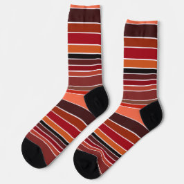 Salsa Guajillo Chile Viele Schatten der roten Stre Socken