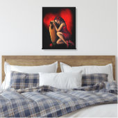 Salsa Heartbeat Leinwanddruck (Insitu (Schlafzimmer))