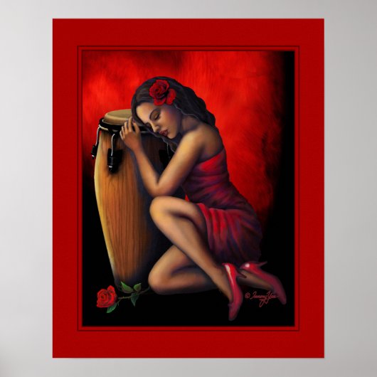 Salsa Heartbeat Poster (Vorne)