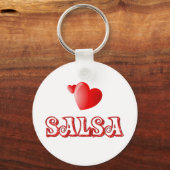 Salsa Hearts Schlüsselanhänger (Vorderseite)