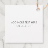 Salsa Homemade Frohe Weihnachtsname Jar Geschenkanhänger (Rückseite)