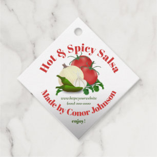 Salsa Hot & Spicy Geschenk Geschenkanhänger