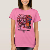 Salsa in unserem Soul T - Shirt - Feiern Sie Hispa (Vorderseite)