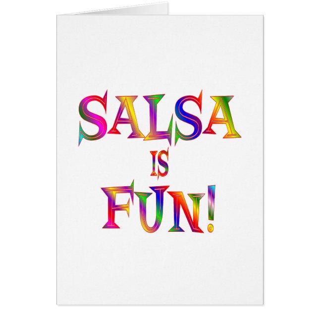 Salsa ist SPASS (Vorne)