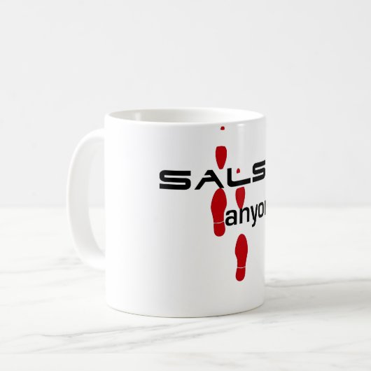 Salsa jedermann? kaffeetasse (Vorderseite Links)