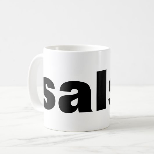 Salsa Kaffeetasse (Vorderseite Links)