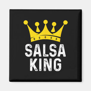 Salsa King - Salsa Dancer Dancing Geschenk für Bal Magnet