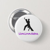 Salsa-Knopf Button (Vorne & Hinten)