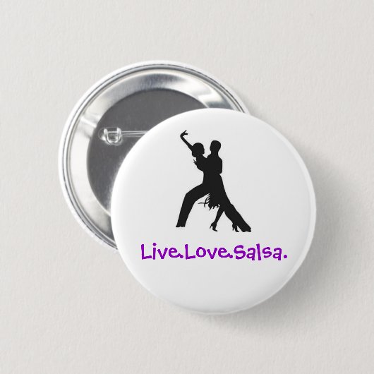 Salsa-Knopf Button (Vorne & Hinten)