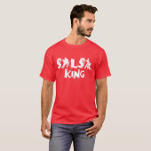 SALSA-KÖNIG T - Shirt - für Salsatanzliebhaber (Vorne ganz)