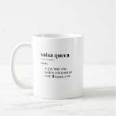 SALSA-KÖNIGIN KAFFEETASSE (Links)