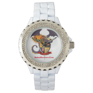 Salsa Krieger beobachten Armbanduhr