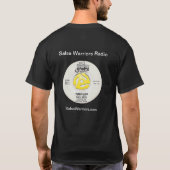 Salsa Krieger Radio T - Shirt 45rpm Liebe (Rückseite)