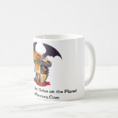 Salsa-Krieger-Tasse Kaffeetasse (VorderseiteRechts)