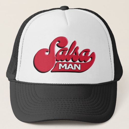 Salsa-Man Truckerkappe (Vorderseite)