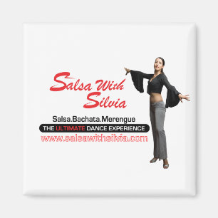 Salsa mit Silvia-Magneten Magnet
