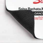 Salsa mit Silvia-Mausunterlage Mousepad (Ecke)