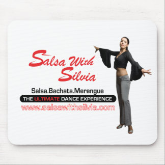 Salsa mit Silvia-Mausunterlage Mousepad