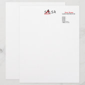 Salsa Moves - Letterhead Briefkopf (Vorne/Hinten)