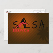 Salsa Moves - Postkarte (Vorne/Hinten)