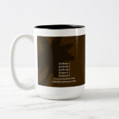 Salsa Moves - Tasse, Cup Zweifarbige Tasse (Links)