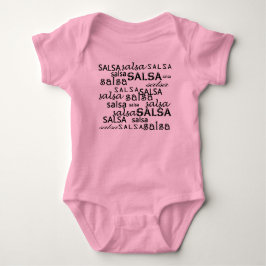 SALSA-Musterkörper für salsera oder salsero Baby Strampler