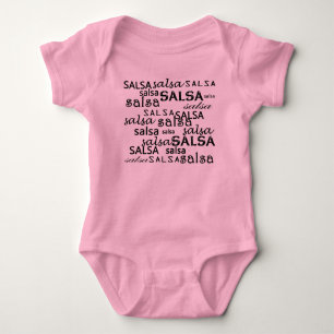 SALSA-Musterkörper für salsera oder salsero Baby Strampler