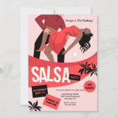 Salsa Party Einladung (Vorderseite)