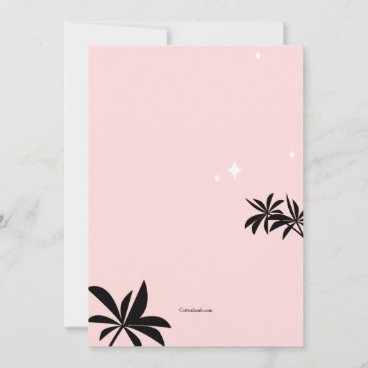 Salsa Party Einladung (Rückseite)