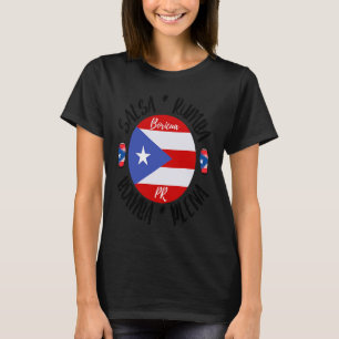 Salsa Plena Bomba Rumba Salsa Tanz für Frauen T-Shirt
