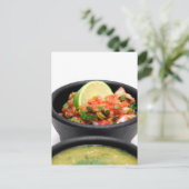 Salsa Postkarte (Stehend Vorderseite)