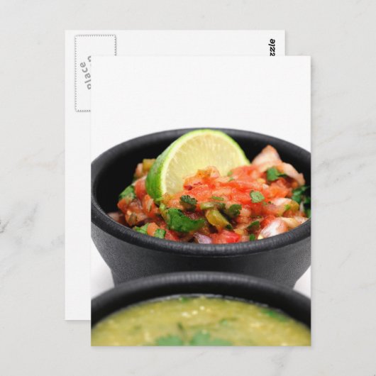 Salsa Postkarte (Vorne/Hinten)