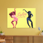 Salsa Salsa Canvas Print Leinwanddruck (Insitu (Wohnzimmer))