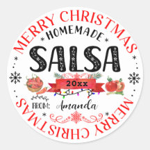 Salsa Selbstgemacht Frohe Weihnachten Name Jar-Dec