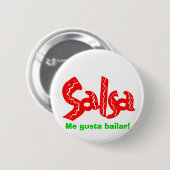 Salsa-Tanz-Logo Button (Vorne & Hinten)