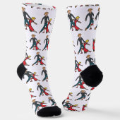 Salsa-Tanz Socken (Gewinkelt)