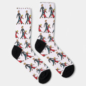 Salsa-Tanz Socken (Rechts)
