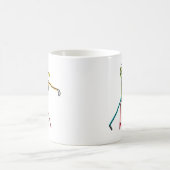 Salsa tanzende Figuren Kaffeetasse (Mittel)