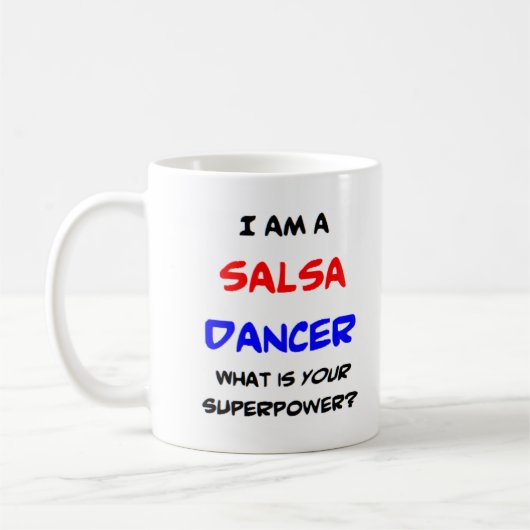 Salsa-Tänzerin Kaffeetasse (Links)