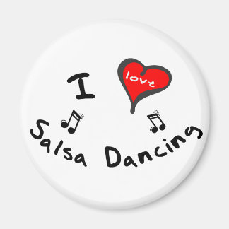 Salsa-Tanzgeschenke - ich höre Salsa-Tanzen Magnet