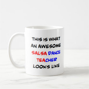 Salsa-Tanzlehrer, phantastisch Kaffeetasse