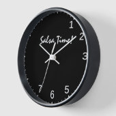Salsa Time Clock - Funny Latin Dance Step Timing Uhr (Winkel)